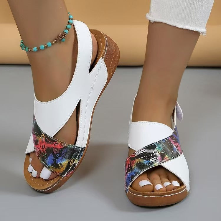 Cross-over Sandals