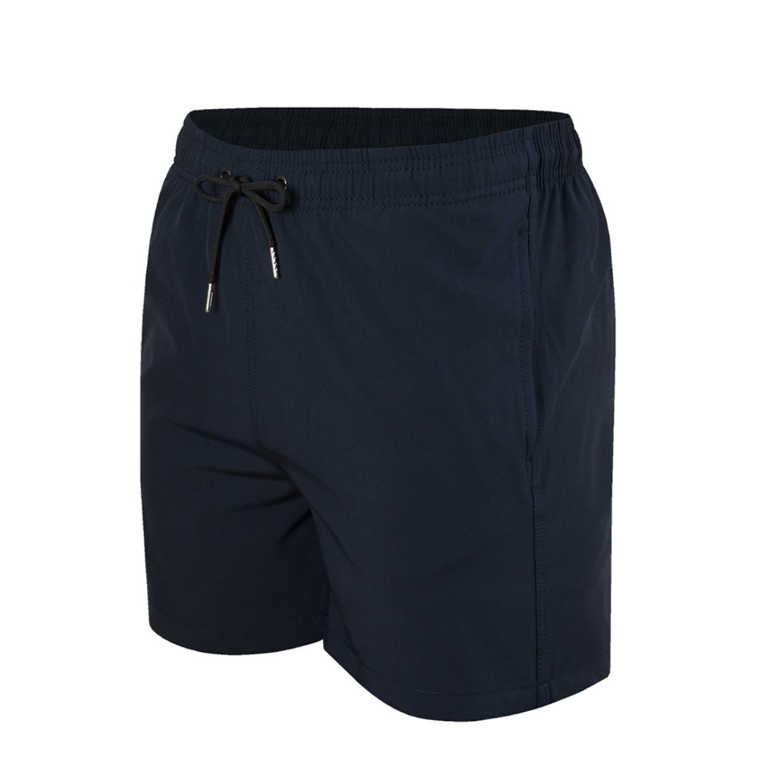 Double-Layered Swimming Trunks | Navy Blue