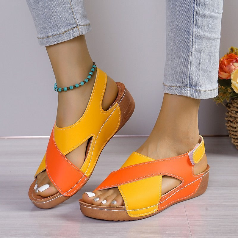 Cross-over Sandals
