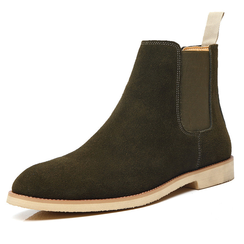 Genuine leather autumn and winter British Martin boots