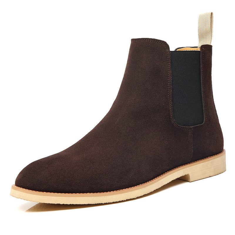 Genuine leather autumn and winter British Martin boots