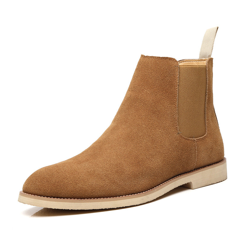 Genuine leather autumn and winter British Martin boots
