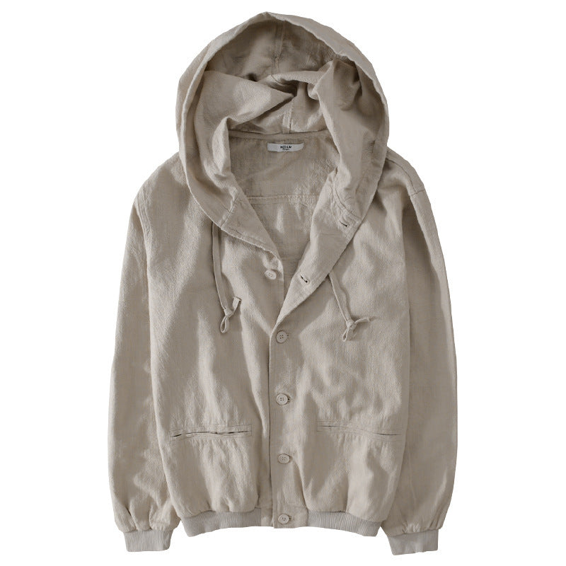 Linen Hoodie