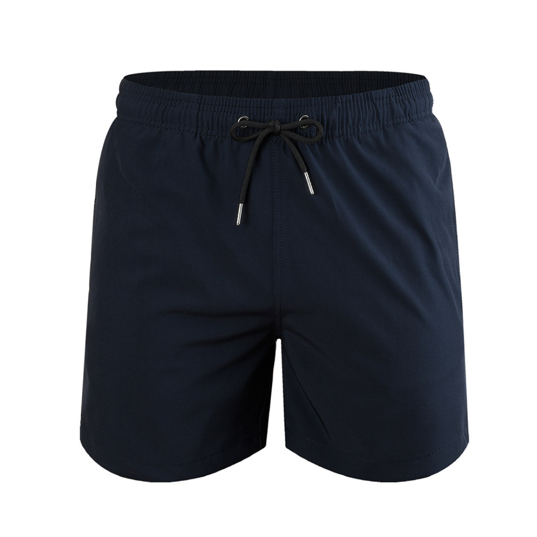 Double-Layered Swimming Trunks | Navy Blue