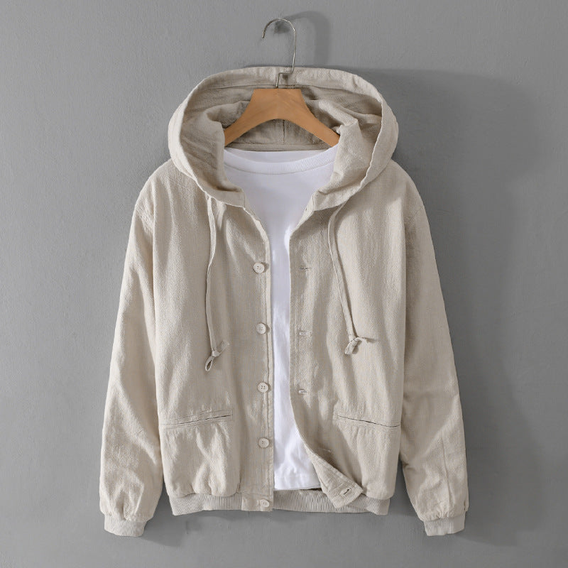 Linen Hoodie