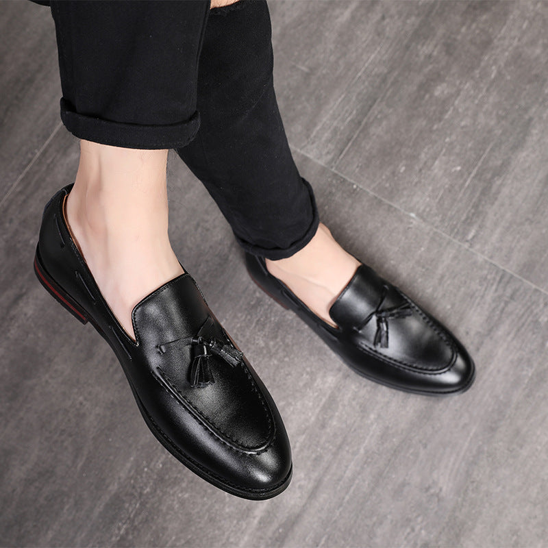 Leather Tassel Loafer