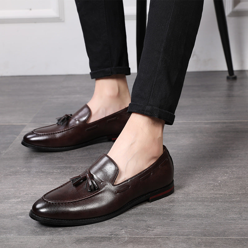 Leather Tassel Loafer