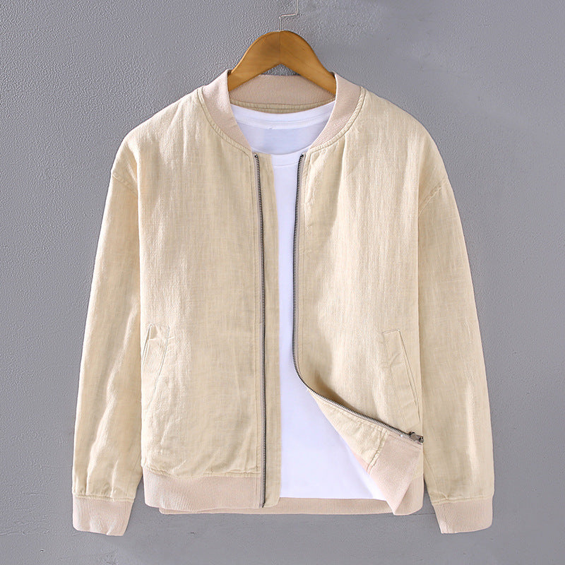 Men's Ramie Casual Jacket