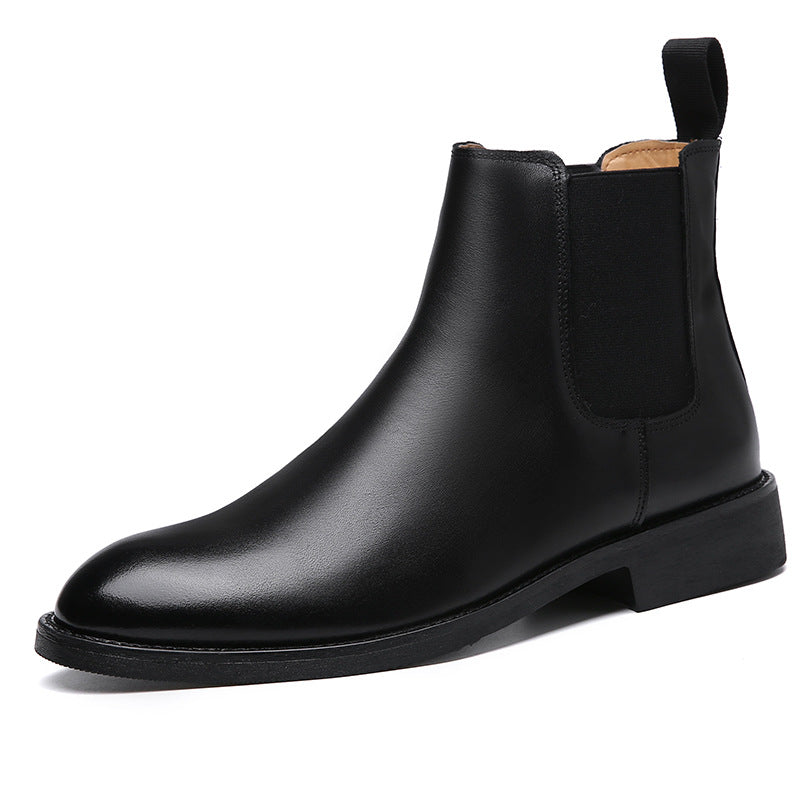 Genuine leather autumn and winter British Martin boots
