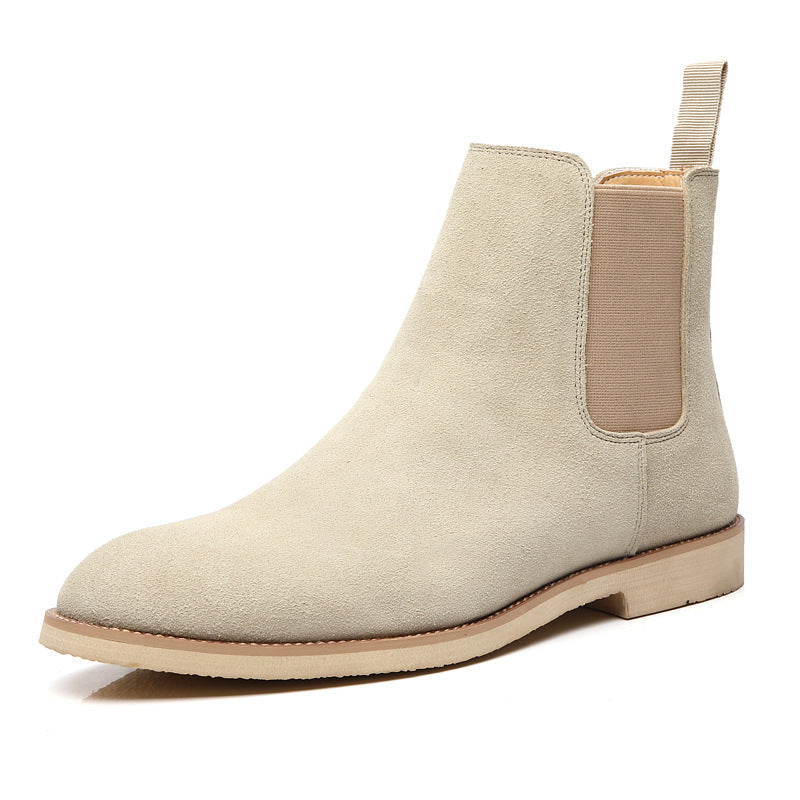 Genuine leather autumn and winter British Martin boots