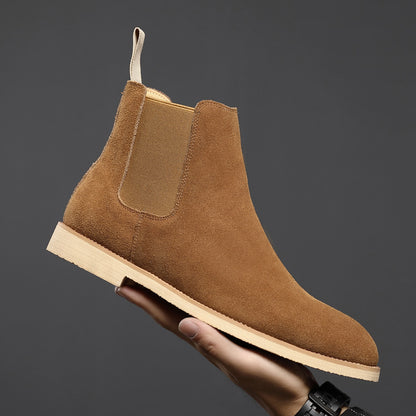 Genuine leather autumn and winter British Martin boots
