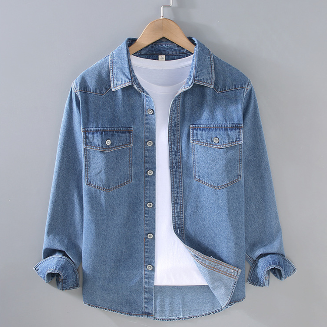 Light Denim Jacket | Blue