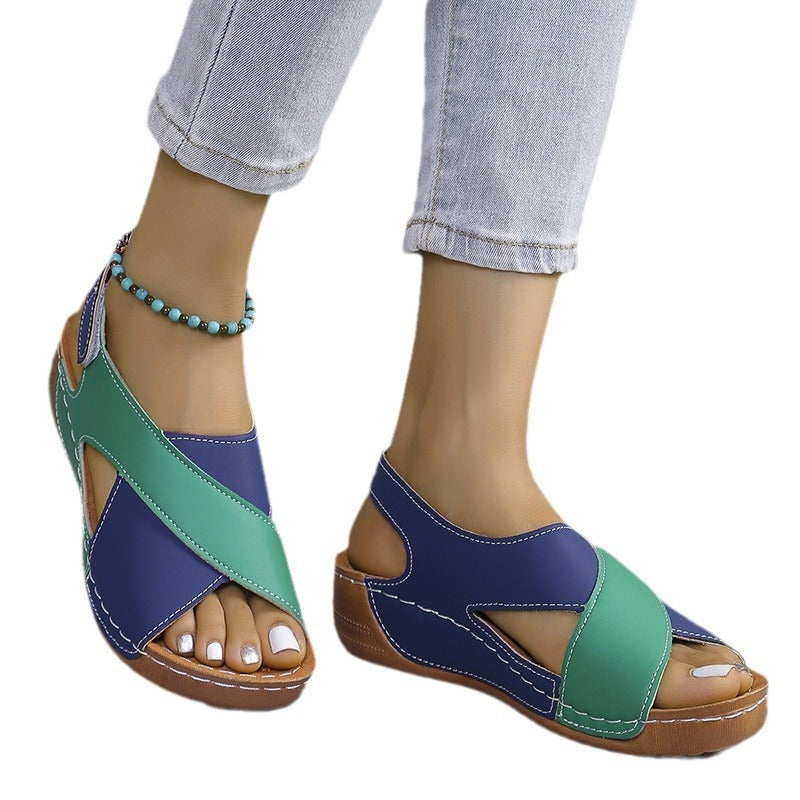 Cross-over Sandals
