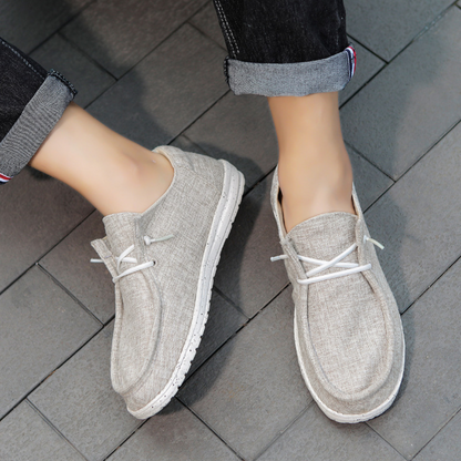 Canvas Loafer | Khaki