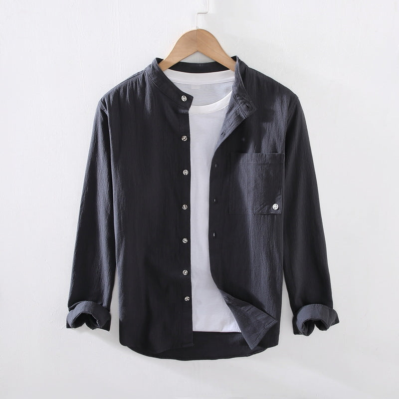Men's Casual Linen Men's Wear Tops