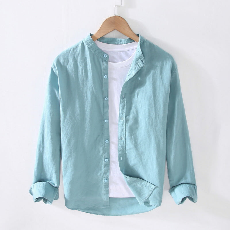 Men's Casual Linen Men's Wear Tops