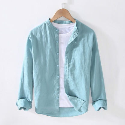 Men's Casual Linen Men's Wear Tops